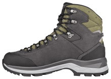Lowa Wanderschuhe Ranger GTX (Trekking, Nubukleder, wasserdicht) anthrazitgrau/olive Herren